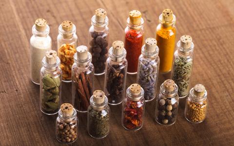 Many spices you have on hand may have antifungal ability.  You may want to ensure that the spices are fresh for the most benefit.  What spice cabinet doesn't have very old spices in it?!