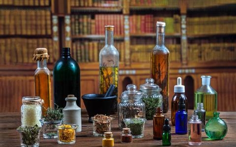 It may be worthwhile to keep several herbs on hand and have your own home apothecary (the Greek word apotheke means "storehouse").  Herbs can be used to treat more than just fungal infections!